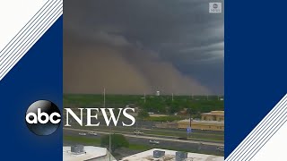 Dust storm hits Lubbock Texas [upl. by Thirzi663]