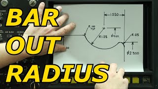 Mazatrol Programming Tutorial Large Concave Radius [upl. by Biegel5]