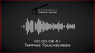 Touchscreen Tapping  HQ Sound [upl. by Jacques]