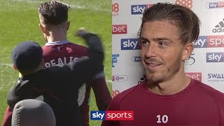 quotBest day of my lifequot  Jack Grealish scores winner in derby after being punched by Birmingham fan [upl. by China]