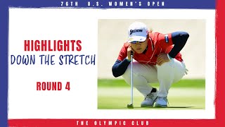 2021 US Womens Open Highlights Round 4 Down the Stretch [upl. by Atteroc]