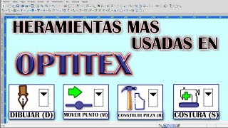 HERRAMIENTAS MAS USADAS EN OPTITEX [upl. by Jane]