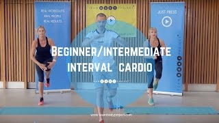 Intermediateadvanced total body resistance and cardio workout [upl. by Htebaras392]