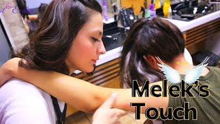 ASMR FEMALE CHAIR MASSAGE With UMAY  Miss Meleks Touch [upl. by Alper]