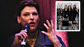 Linda Evangelista addresses VOGUE COVER BACKLASH [upl. by Rolyat]