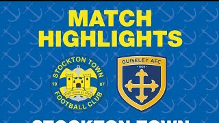 HIGHLIGHTS  Stockton Town 31 Guiseley AFC [upl. by Tnomel]