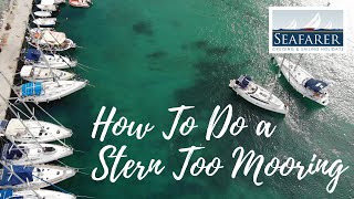 How to do a Stern to Mooring [upl. by Lanfri161]