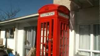 How we made our red English telephone booth [upl. by Assetak]