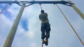 Rope Climb Techniques SMethod amp Wrap Around Method [upl. by Ahsoyem]