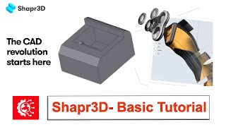 Shapr3D Basic Tutorial [upl. by Yrrek234]