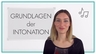 Grundlagen der Intonation im Deutschen [upl. by Kirad]