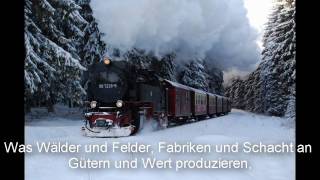 Das Eisenbahnerlied Deutsche Reichsbahn [upl. by Akinert]