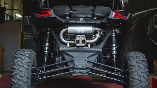 What is a Valvetronic Exhaust CanAm X3 Valved Muffler from Agency Power Explained [upl. by Icak]