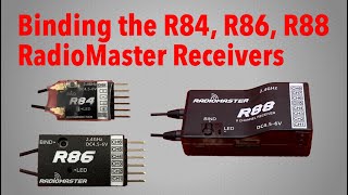 RadioMaster Receivers  Binding to a few different OpenTx Radios [upl. by Altman]