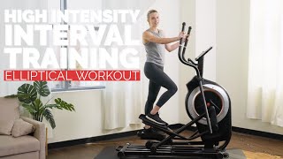 30 Minute Heart Pumping Elliptical HIIT Workout [upl. by Alica]