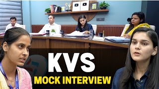 KVS Mock Interview 2024 by Himanshi Singh [upl. by Arbas]