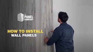 How to Install Wall Panels  The Panel Company [upl. by Donough]