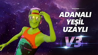 Animatrak  Green Alien Dance V3 2020 [upl. by Hakilam74]