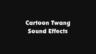 Cartoon Twang SFX [upl. by Oelak976]