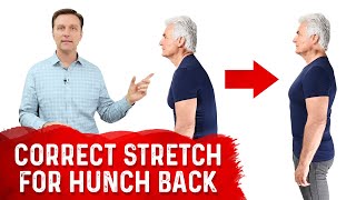 How To Fix Hunchback With The Correct Stretch – Dr Berg [upl. by Aivatnuhs878]