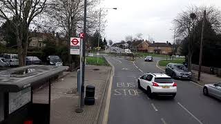 FULL ROUTE VISUAL  London Bus Route H12  South Harrow to Stanmore Station  ADH45261 YY67UUS [upl. by Sinne]