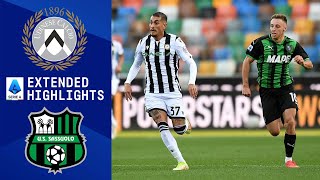 Udinese vs Sassuolo Extended Highlights  Serie A  CBS Sports Golazo [upl. by Farrand]