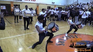 Proviso West vs Dunbar 2018  Drumline Battle Windy City Rumble [upl. by Mackenzie423]