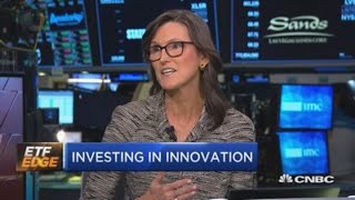 Ark Invests Cathie Woods defends her Tesla to 4000 call [upl. by Baker201]