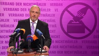 Torsten Sträter Pressesprecher vom Verband der Nichtwähler  extra 3  NDR [upl. by Asssilem]