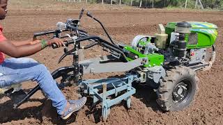 kirloskar power tiller CULTIVATOR attachment [upl. by Htenay157]