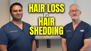 Hair Loss vs Hair Shedding [upl. by Pachton613]