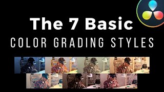 The 7 Essential Color Grading Styles Every Filmmaker Must Learn First [upl. by Raual404]