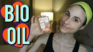 Biooil review stretch marks scars dry skin aging discoloration Dr Dray [upl. by Wallach]