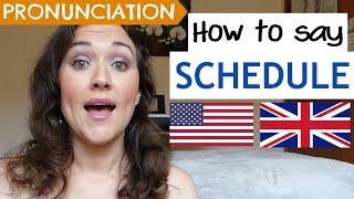 How to Pronounce SCHEDULE US UK amp Australian pronunciation [upl. by Ahsikat]