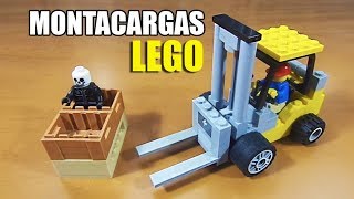 Como hacer un Montacargas LEGO Mr P [upl. by Anilosi261]