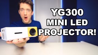 YG300 LED PROJECTOR REVIEW [upl. by Nerissa427]