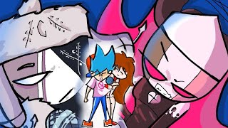 BOYFRIEND VS RUV VS SARVENTE  FRIDAY NIGHT FUNKIN ANIMATION [upl. by Naor]