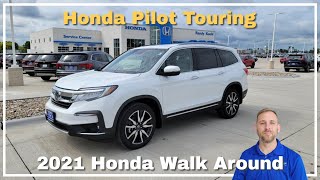 2021 Honda Pilot Touring 7P Walk Around unchanged for 2022 [upl. by Thirza916]