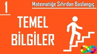 1 Temel Bilgiler Matematiğe Sıfırdan Başlangıç [upl. by Nuyh]