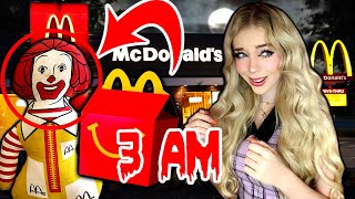 DO NOT GET A MCDONALDS HAPPY MEAL AT 3 AM THEY GAVE ME A HAUNTED DOLL TOY [upl. by Fiorenze516]