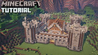 Minecraft  Ultimate Castle Survival Base Tutorial How to Build [upl. by Rednirah]