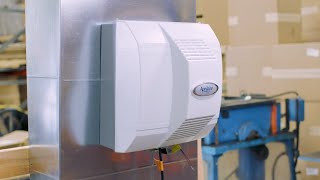 Installing AprilAire Automatic Fan Powered Humidifier Model 700 [upl. by Hurlow]