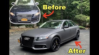 Building an Audi A4 in 7 minutes [upl. by Klingel]