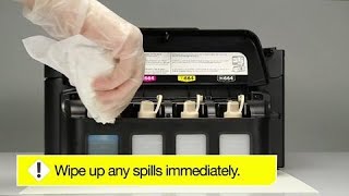 Epson Expression ET2500  How to Fill Your EcoTank Printer [upl. by Annohsat]