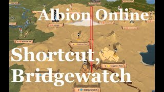 Albion Online  Caerleon to Bridgewatch fast almost safely [upl. by Deborath697]