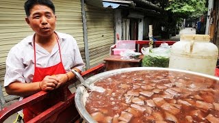 Chinese Street Food Tour in Chongqing China  BEST Alleyway Food in China [upl. by Northey]