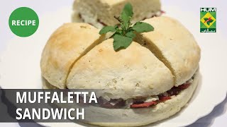 Muffaletta Sandwich Recipe  Dawat  Abida Baloch  Fast Food [upl. by Nohsreg]