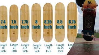 What size board How to choose a skateboard [upl. by Wendelin]