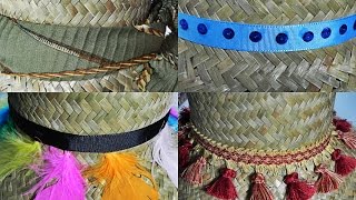 1000 ideas DIY para customizar un sombrero [upl. by Sofko825]