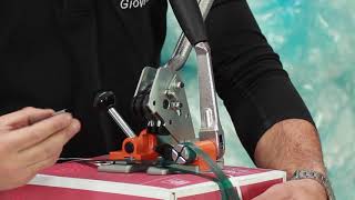 Tutorial Tendireggia manuale Manual Strapping Machine [upl. by Milon]